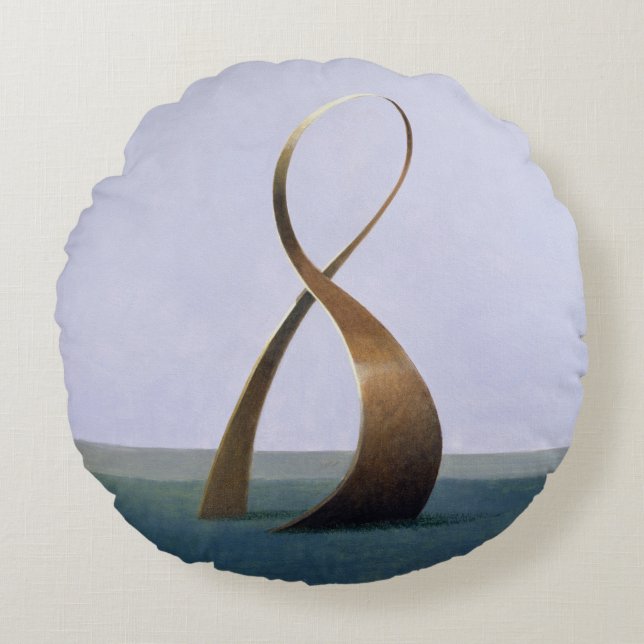 Cojín Redondo Infinito (Anverso)