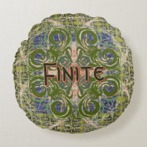 Infinito - Abstracto verde por Alexandra Cook