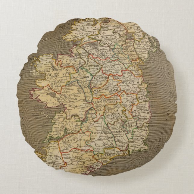 Cojín Redondo Irlanda 8 (Anverso)