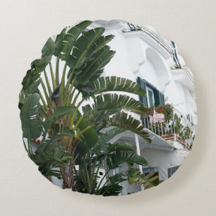 Cojín Redondo Ischia Ave del Paraíso Sueño 1