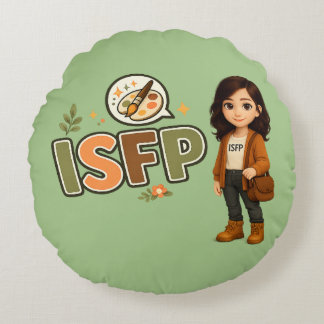 Cojín Redondo ISFP — A Artista Livre