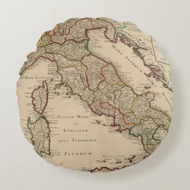 Cojín Redondo Italia 16 (Anverso)