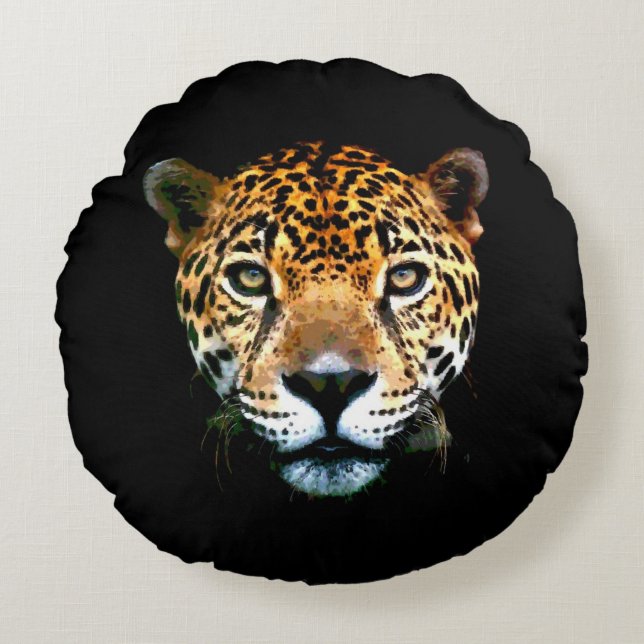 Cojín Redondo Jaguar (Anverso)