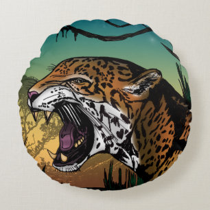 Cojín Redondo Jaguar
