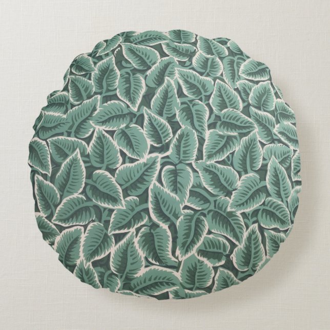 Cojín Redondo Jane Austen Home (Anverso)