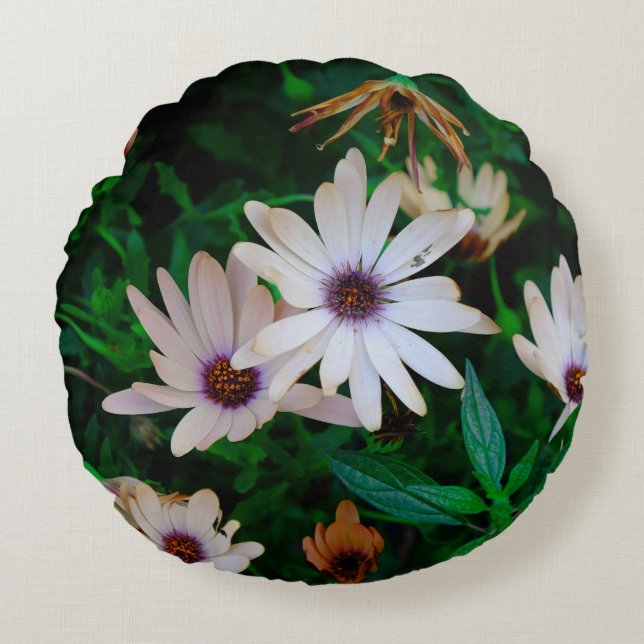 Cojín Redondo Jardín (Anverso)