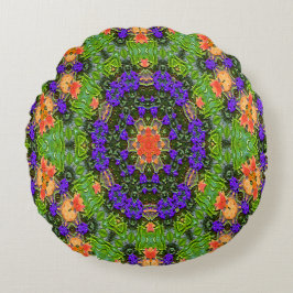 Cojín Redondo Jardín Mandala....