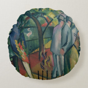 Cojín Redondo Jardín zoológico I, 1912