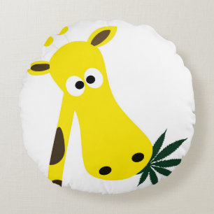 Cojín Redondo jirafa