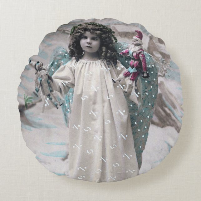 Cojín Redondo Joyeux Noel (Anverso)