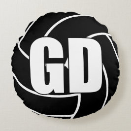 Cojín Redondo Jugadores de Netball - Defensa de gol - GD