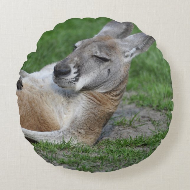Cojín Redondo Kangaroo (Anverso)
