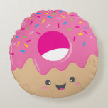 Cojín Redondo KAWAII DONUT DELIGHT oscilaciones dulces de colore<br><div class="desc">¡Un diseño burgués muy dulce y a la moda alegra tu día! CONSEJO :: 1. Para redimensionar / reposicionar la imagen pulse el botón "personalizar". 2. También puede agregar o cambiar un nombre para personalizarlo. Me encanta el diseño, pero me gustaría ver algunos cambios - otro esquema de color, producto,...</div>