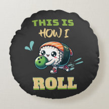 Kawaii Sushi jugando al Bowling