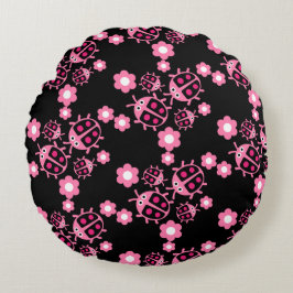 Cojín Redondo Kids Coccinellidae ladybug