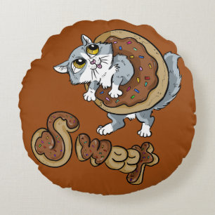 Cojín Redondo Kitty Sweet Donut