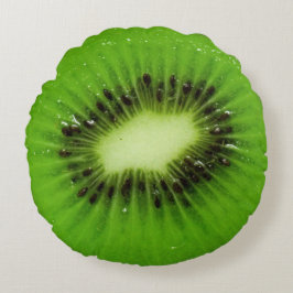 Cojín Redondo Kiwi Fruit Fresch Slice