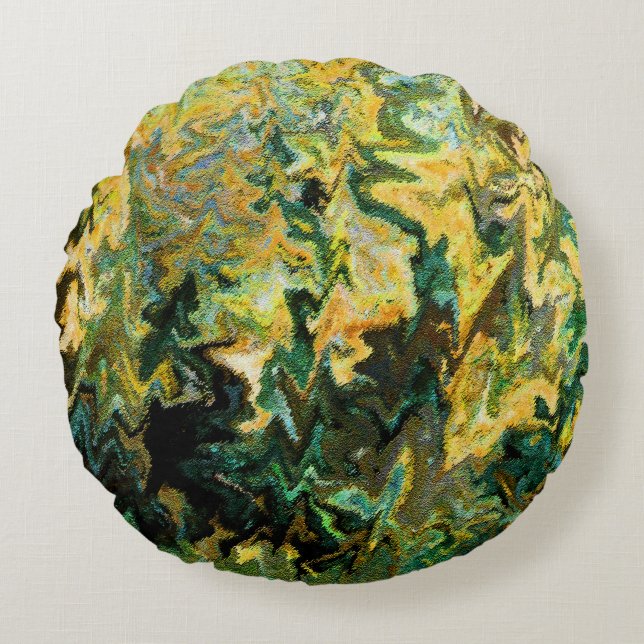 Cojín Redondo La alfombra... (Anverso)