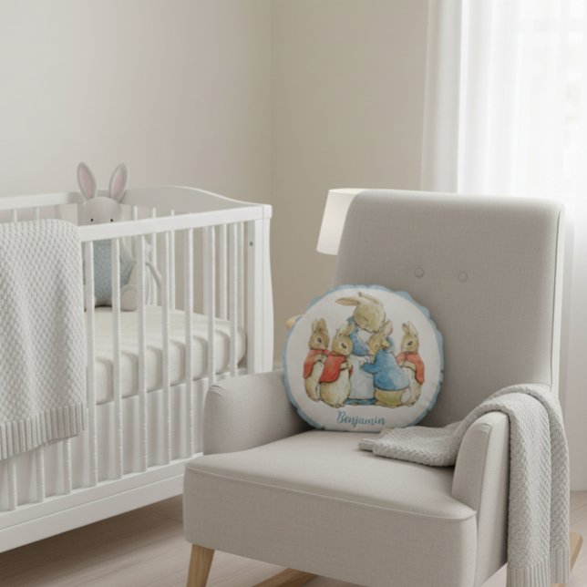 Cojín Redondo La Beatriz Potter Pedro el Conejo (Subido por el creador)