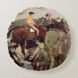 Cojín Redondo La Caballo-Raza, c.1890