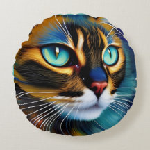 La cara de un lindo Lynx punto Siamese