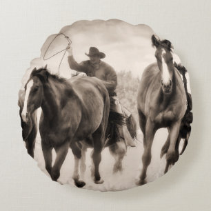 Cojín Redondo La caza I