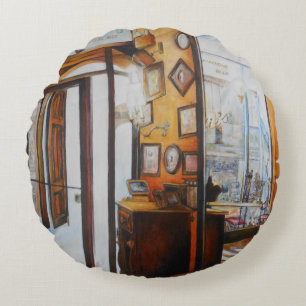 Cojín Redondo La curiosidad es la herramienta de los sabios