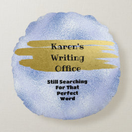 Cojín Redondo "La elección de palabras importa"