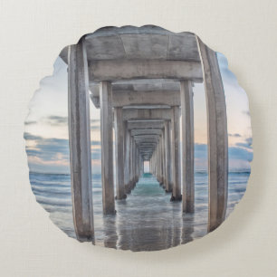 Cojín Redondo La Jolla, Scripps Pier