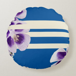 Cojín Redondo "La primavera cantará "cojín de arte"