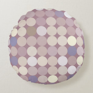 Cojín Redondo La tela circunda el modelo abstracto