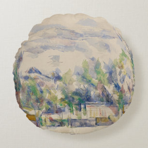 Cojín Redondo La Terraza del Jardín en Les Lauves, Cezanne