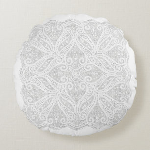 Cojín Redondo Lace doily