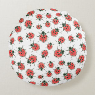 Cojín Redondo Ladybugs