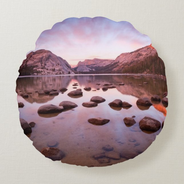 Cojín Redondo Lago Tenaya (Anverso)