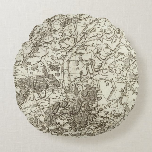 Cojín Redondo Laon, Noyon (Anverso)