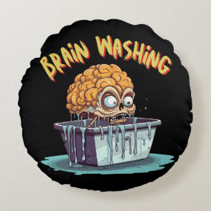 Cojín Redondo Lavado de cerebro