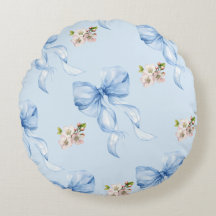 Lazo azul y flor de cerezo