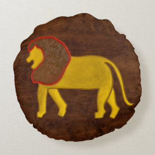 Cojín Redondo Leo 2008