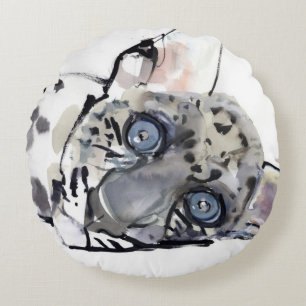 Cojín Redondo Leopardo árabe 2008 3