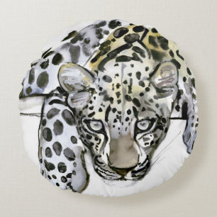 Cojín Redondo Leopardo árabe 2008 6
