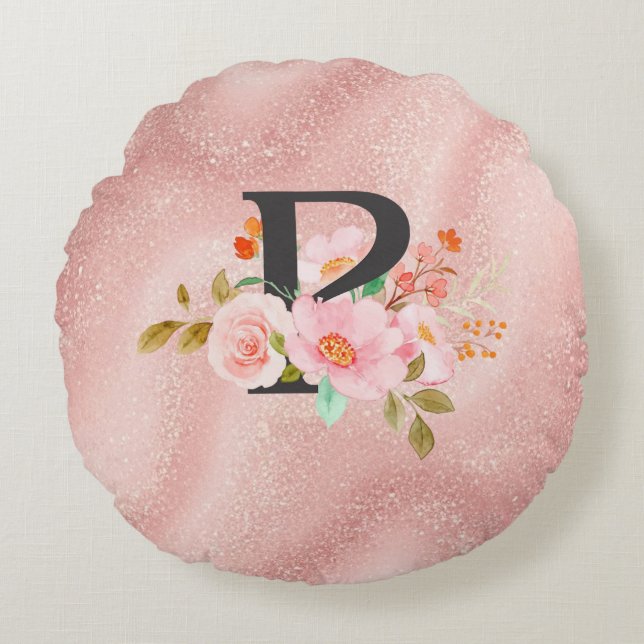 Cojín Redondo Letra P (Anverso)