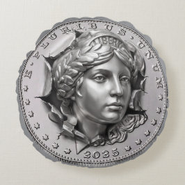 Cojín Redondo Liberty Coin 