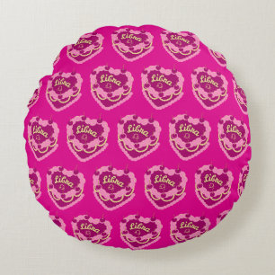 Cojín Redondo Libra Zodiac Coquette Heart Birthday Cake