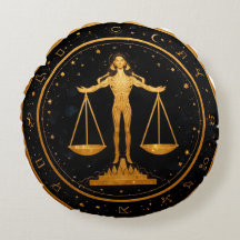 Libra Zodiaco Balanza de Oro