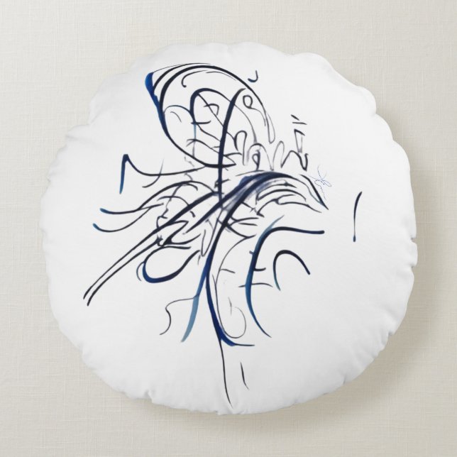 Cojín Redondo Lignes directrices (Anverso)