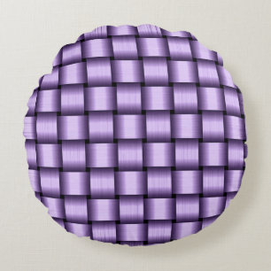Cojín Redondo Lilac Ribbon