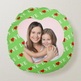 Cojín Redondo Lime Green LOVE Styling