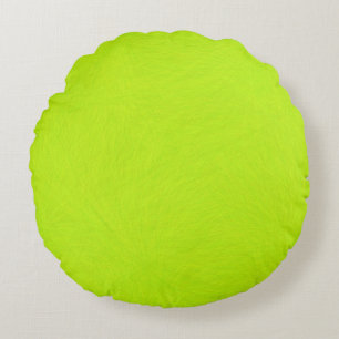 Cojín Redondo Lime verde abstracta