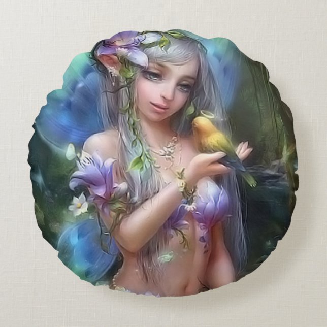 Cojín Redondo lindo (Anverso)